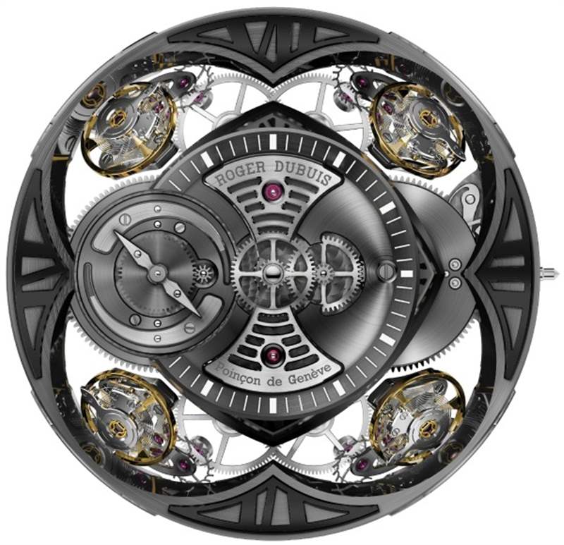 羅杰杜彼Excalibur Quatuor腕表上手體驗-復(fù)刻表