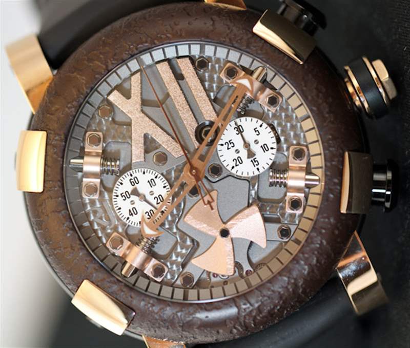 羅曼杰羅姆蒸汽朋克計(jì)時(shí)腕表評(píng)論-復(fù)刻表