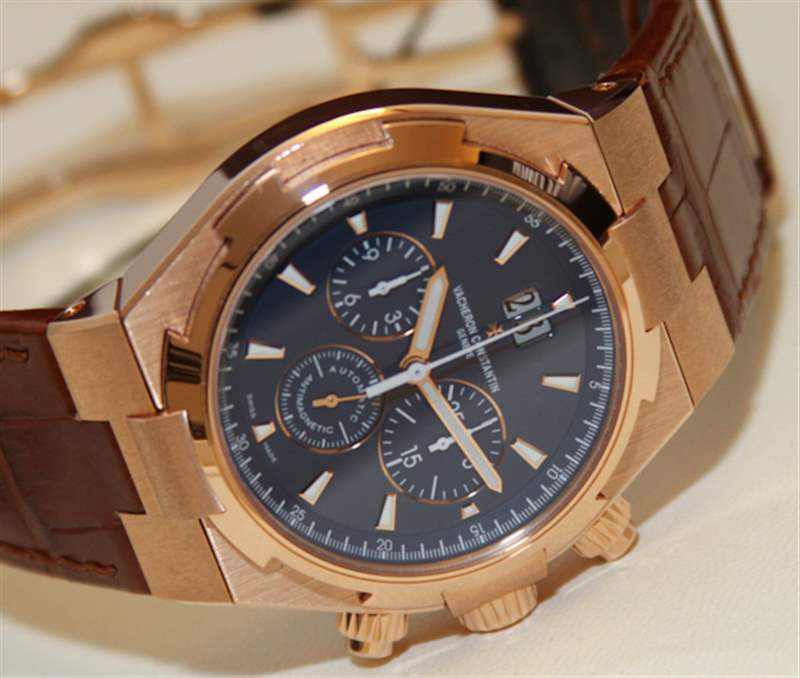 江詩(shī)丹頓縱橫四海計(jì)時(shí)碼表藍(lán)色表盤腕表上手-復(fù)刻表