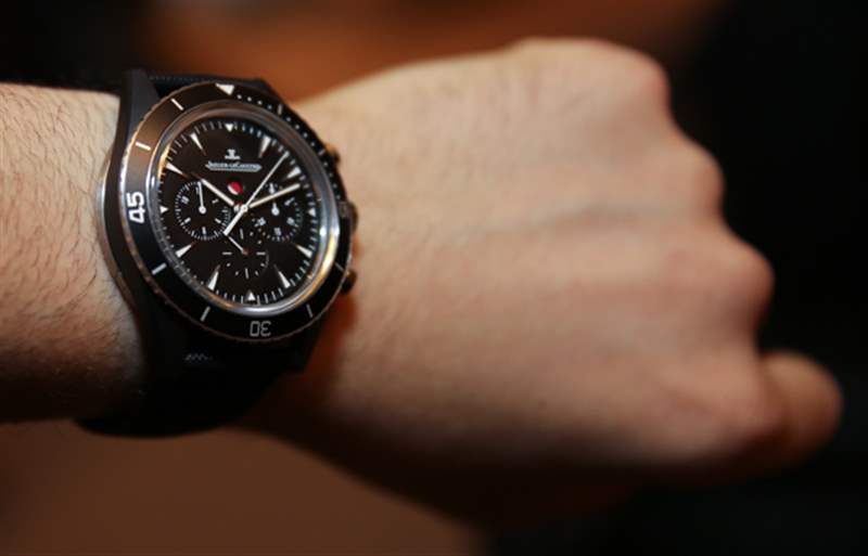 積家深海計(jì)時(shí)碼表金屬陶瓷腕表上手體驗(yàn)-復(fù)刻表