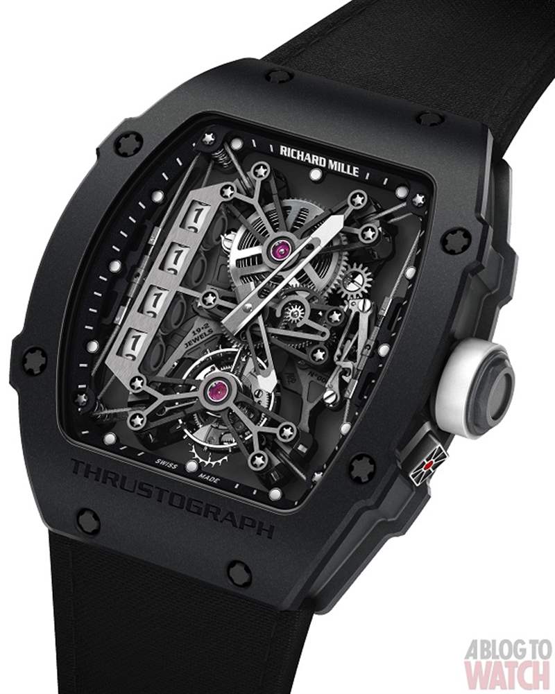 理查德米勒Thrustograph陀飛輪腕表-復(fù)刻表