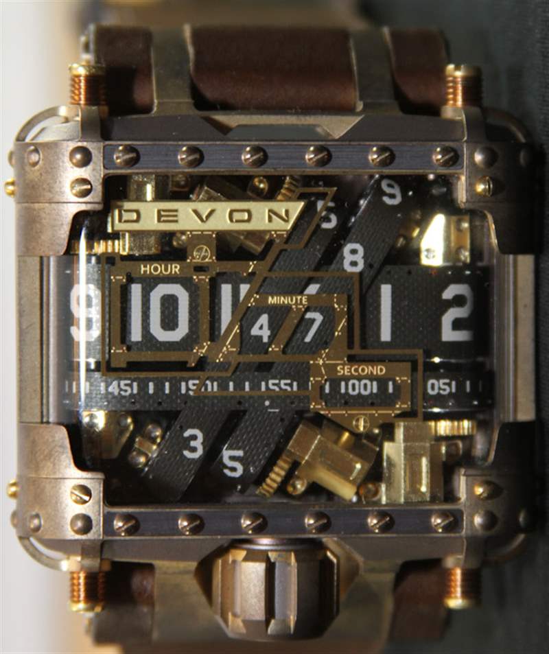 Devon Tread 1蒸汽朋克手表評(píng)論-復(fù)刻表