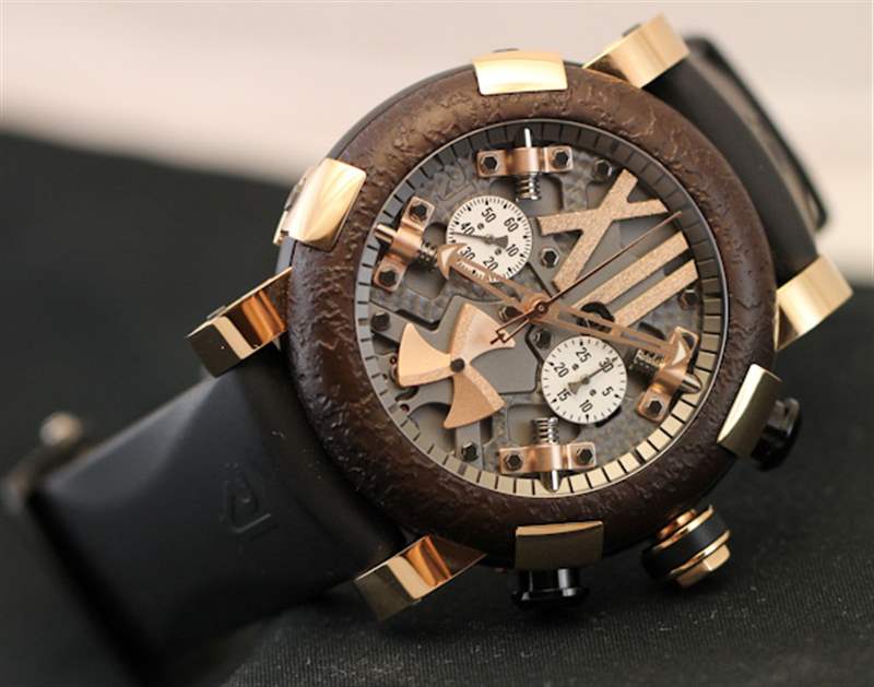 羅曼杰羅姆蒸汽朋克計(jì)時(shí)腕表評(píng)論-復(fù)刻表