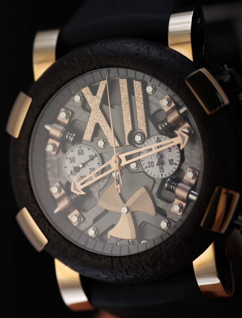 羅曼杰羅姆蒸汽朋克計(jì)時(shí)腕表評(píng)論-復(fù)刻表