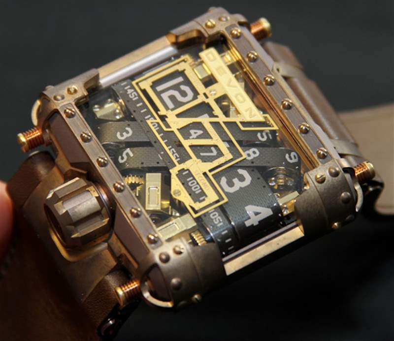 Devon Tread 1蒸汽朋克手表評(píng)論-復(fù)刻表