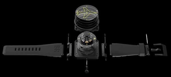 柏萊士BR 01航空儀表手表2013年-復(fù)刻表