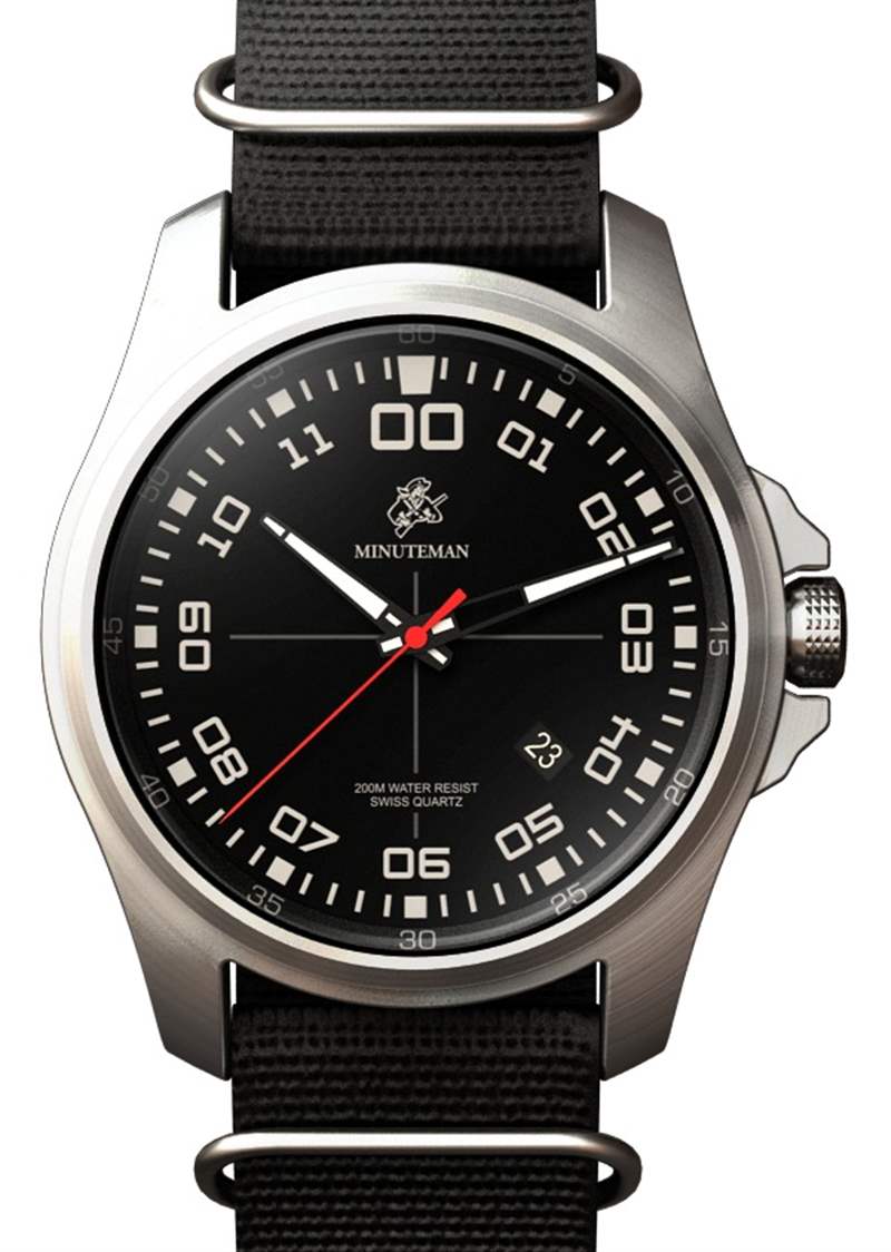 民兵手表：美國(guó)制造的軍事風(fēng)格-復(fù)刻表