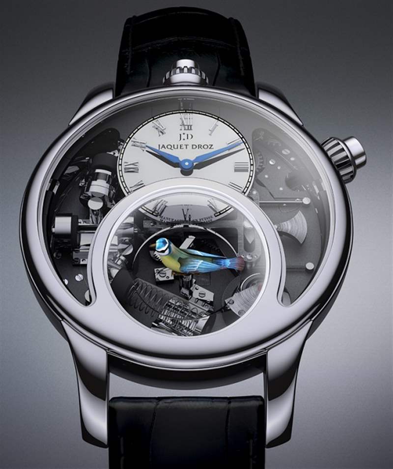 雅克德羅(Jaquet Droz)迷人小鳥自動玩偶腕表歌舞升華-復(fù)刻表