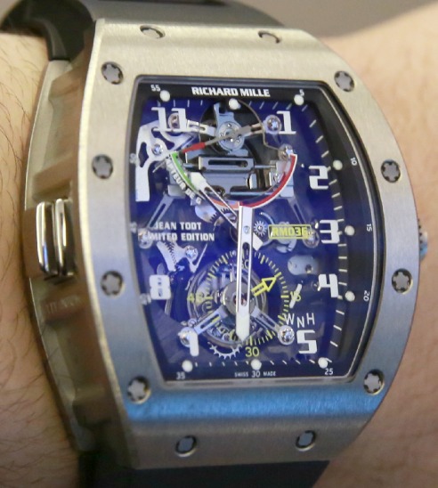 理查德米勒RM036手表與G-Force Meter動(dòng)手實(shí)踐-復(fù)刻表