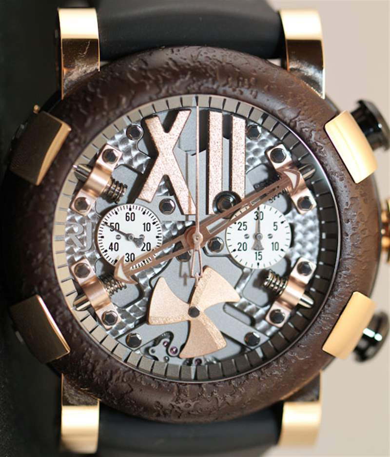 羅曼杰羅姆蒸汽朋克計(jì)時(shí)腕表評(píng)論-復(fù)刻表