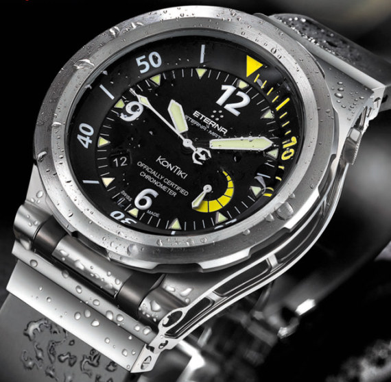 保時(shí)捷設(shè)計(jì)四分之一黃P6780潛水手表-復(fù)刻表