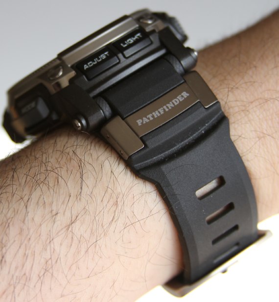 Casio PAW-5000 6 卡西歐探路者四分之一黃PAW-5000手表-復(fù)刻表