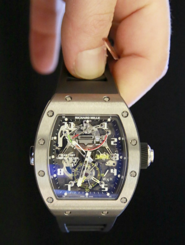 理查德米勒RM036手表與G-Force Meter動(dòng)手實(shí)踐-復(fù)刻表