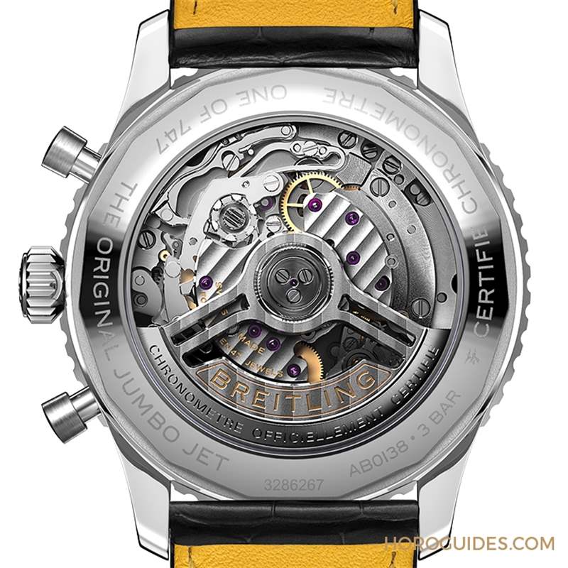 頌揚(yáng)原始巨無(wú)霸噴射機(jī)，BREITLING Navitimer B01「波音747限量版」-復(fù)刻表