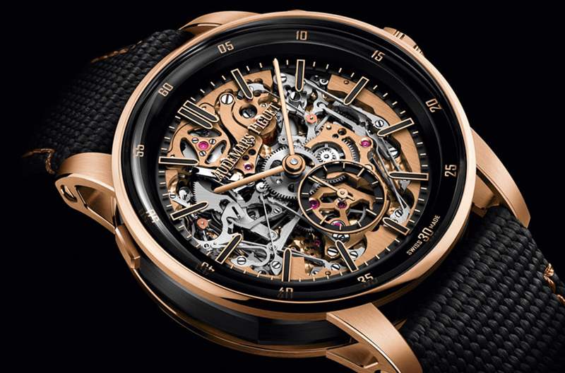 愛彼CODE 11.59大自鳴鐘樂超問表第一次啟用K金搭配陶瓷表殼-復(fù)刻表