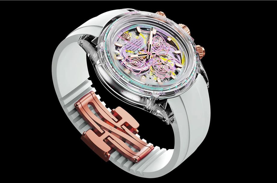 以愛神為主題、融入莫比烏斯環(huán)展現(xiàn)無盡愛意的勞力士Daytona-復(fù)刻表