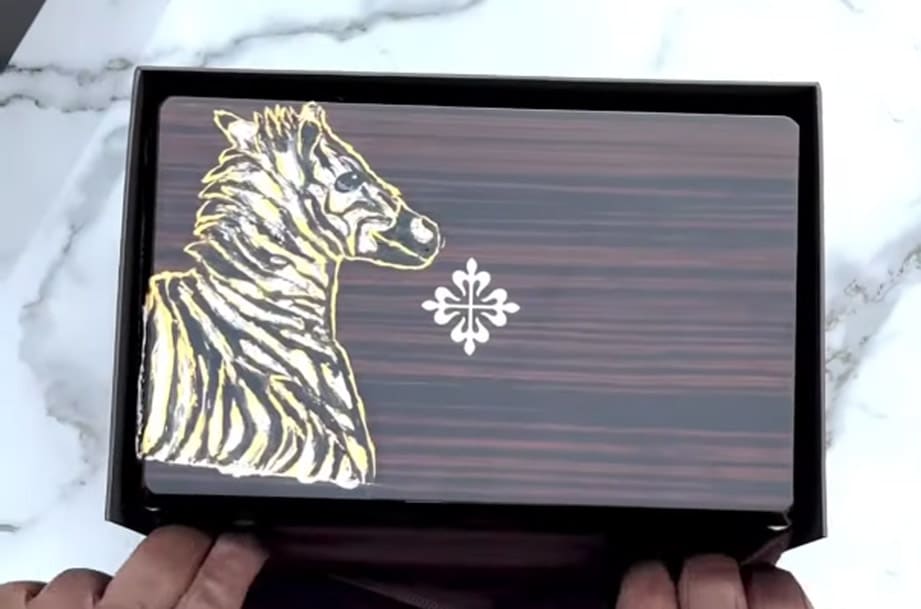 隱藏版超稀有PP手表開(kāi)箱表盒斑馬圖案有玄機(jī)-復(fù)刻表