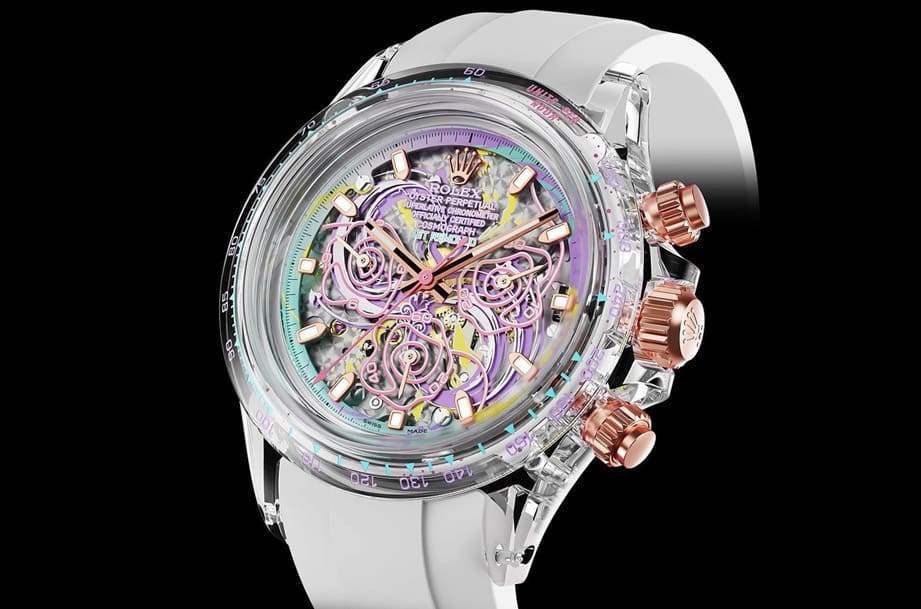 以愛神為主題、融入莫比烏斯環(huán)展現(xiàn)無盡愛意的勞力士Daytona-復(fù)刻表