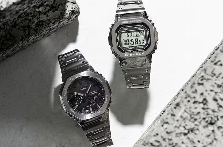 秒懂全金屬G-SHOCK人氣最旺代表作四大亮點-復(fù)刻表