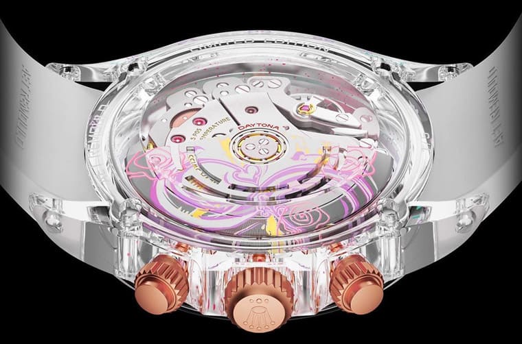 以愛神為主題、融入莫比烏斯環(huán)展現(xiàn)無盡愛意的勞力士Daytona-復(fù)刻表