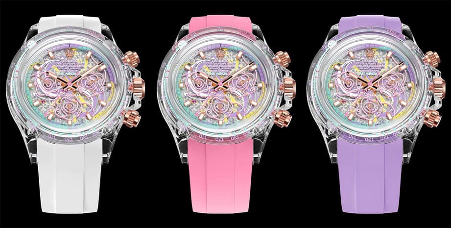以愛神為主題、融入莫比烏斯環(huán)展現(xiàn)無盡愛意的勞力士Daytona-復(fù)刻表