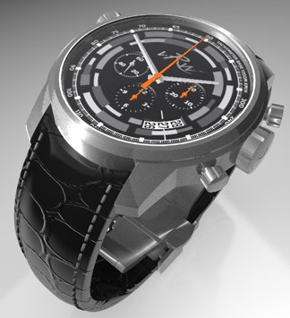 Van Ree - Chrono DNA - Staal-zwart 范里計(jì)時(shí)DNA手表-復(fù)刻表