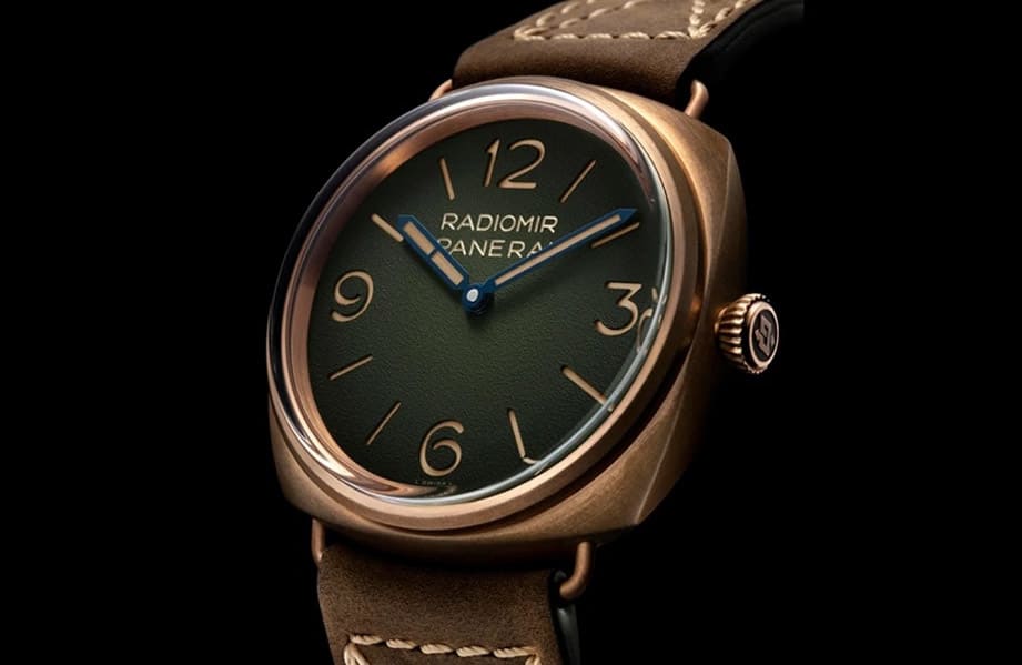 跳脫潛水表系列評點沛納海Radiomir青銅表吸引藏家的理由-復(fù)刻表