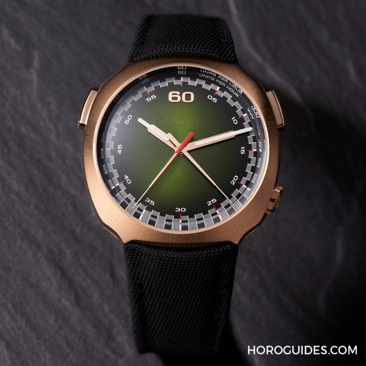 H. MOSER & CIE - H. Moser & Cie. Streamliner亨利幕時極速者首見橡膠表帶款！