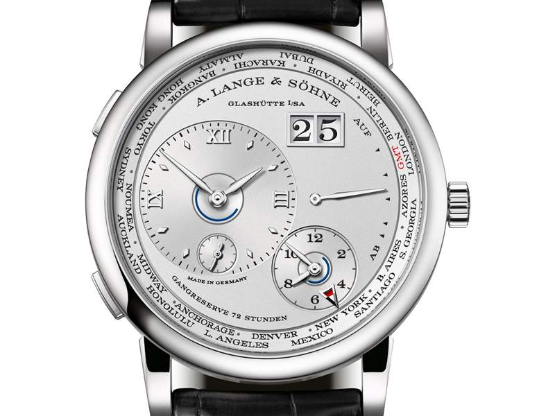 『新表』A. Lange & S?hne朗格推出鉑金表殼Lange 1世界時(shí)腕表和玫瑰金盤1815萬(wàn)年歷雙追針計(jì)時(shí)碼表-復(fù)刻表