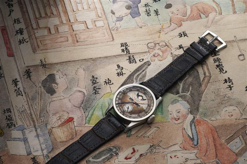 圖片來源:富藝斯 極罕百達(dá)翡麗天價(jià)成交創(chuàng)紀(jì)錄末代皇帝溥儀珍藏世上僅8枚-復(fù)刻表