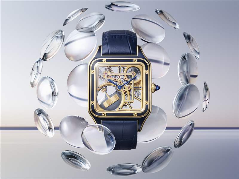 Cartier新品亮點：Santos-Dumont鏤空「小飛機」擺陀，Tank Normale 24小時顯示，Tank Louis Cartier三色金馬賽克-復刻表