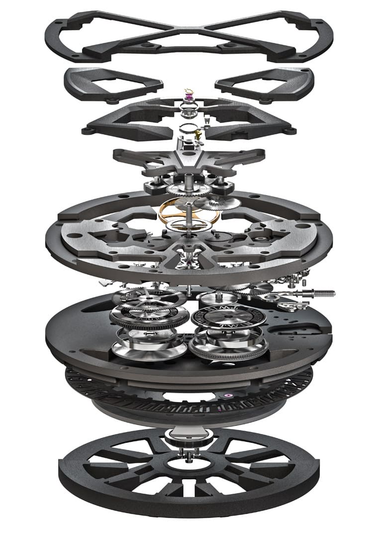 羅杰杜彼再度以藍(lán)寶堅(jiān)尼Huracán Sterrato跑車為靈感打造新款王者競速限量表-復(fù)刻表