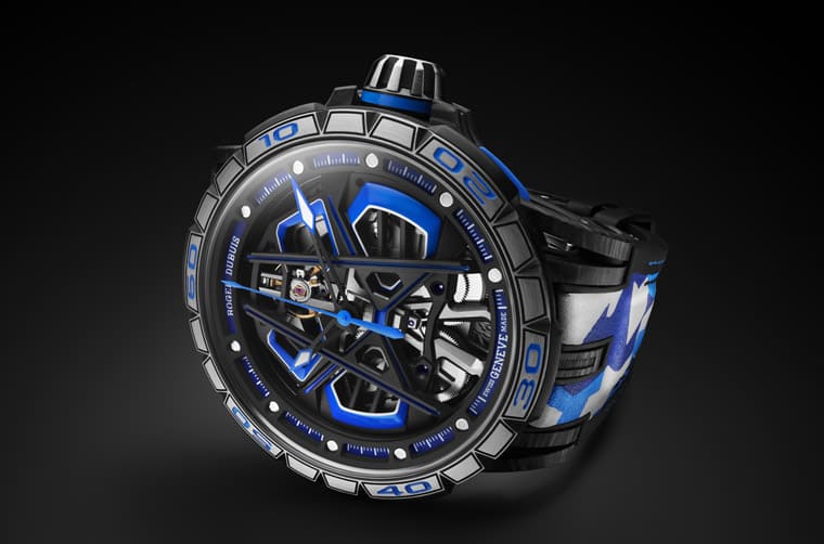 羅杰杜彼再度以藍(lán)寶堅(jiān)尼Huracán Sterrato跑車為靈感打造新款王者競速限量表-復(fù)刻表