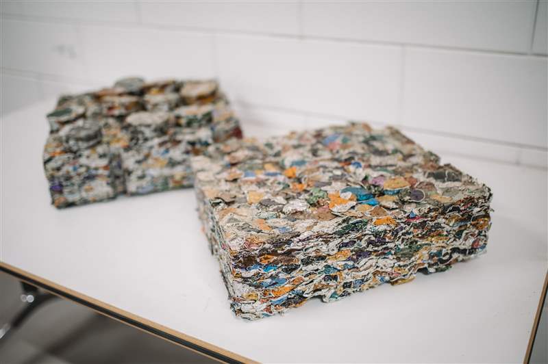 回收咖啡粉囊(圖片來源:Hublot) 咖啡渣制表|Hublot聯(lián)乘Nespresso環(huán)保合作廢物升級(jí)成高級(jí)腕表-復(fù)刻表