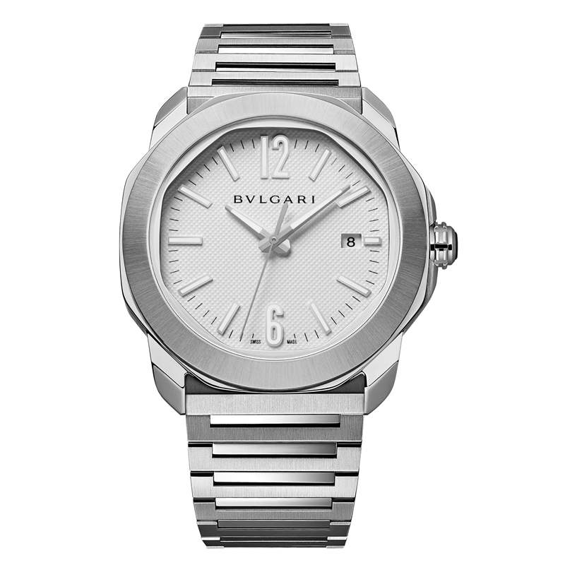 寶格麗推出全新Octo Roma系列腕表：巴黎釘紋表盤、中央飛行陀飛輪、虎眼石鑲嵌機芯-復(fù)刻表