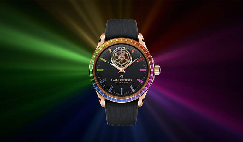 Manero Tourbillon Double Peripheral Paradise(圖片來源:Carl F. Bucherer) 寶齊萊135周年|瑞士老字號大革新新品突顯創(chuàng)新巧思顯制表功力-復(fù)刻表