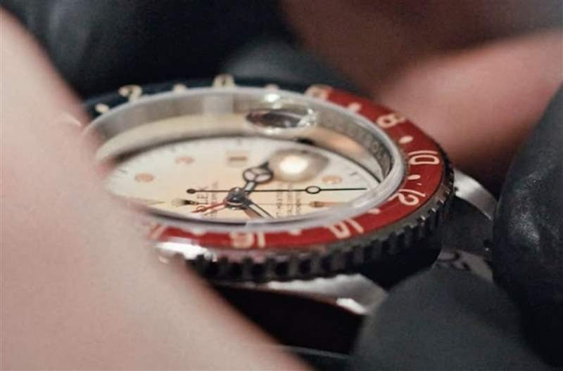 勞力士GMT百事圈改裝成偽古董手表老千表主命名「Uncatchable」-復(fù)刻表
