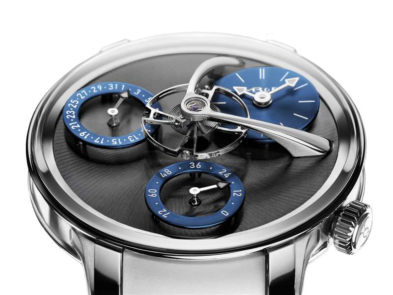 MB&F推出2枚Legacy Machine Split Escapement EVO懸浮擺輪腕表-復(fù)刻表