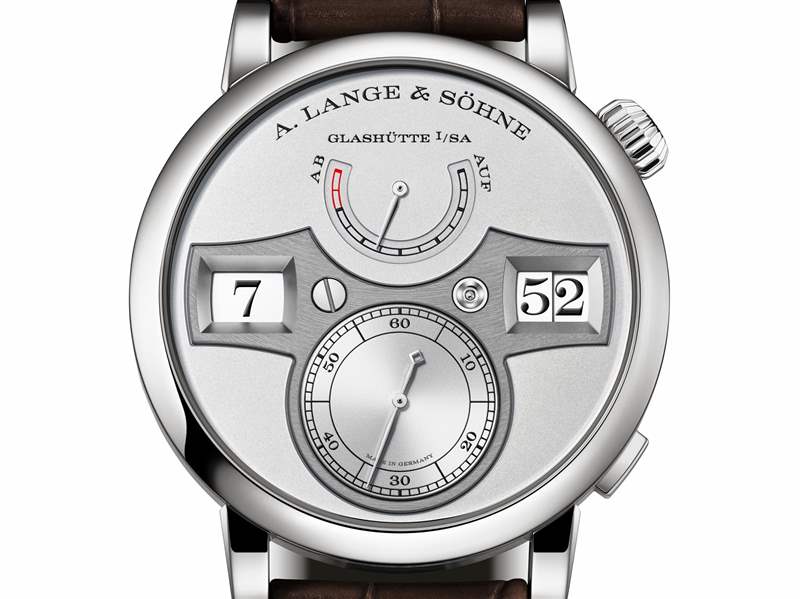 A. Lange & S?hne推出第二代Zeitwerk數(shù)字跳時腕表：動力存儲提升1倍，快速調(diào)校小時-復刻表