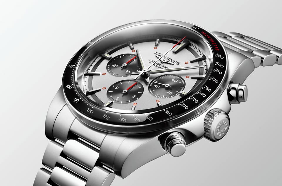 浪琴表Conquest征服者系列男女表齊發(fā)計時碼表與大三針款式完備-復(fù)刻表