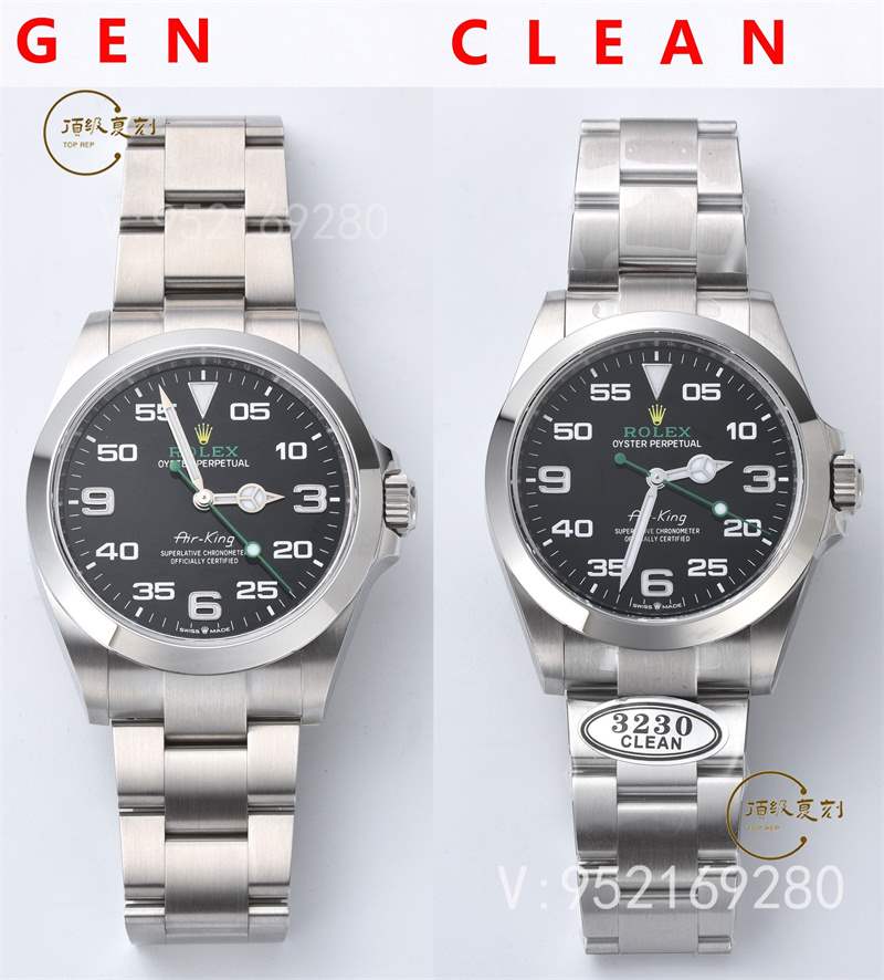 Clean廠C廠勞力士空霸126900做工對比正品會(huì)一眼假嗎-復(fù)刻表
