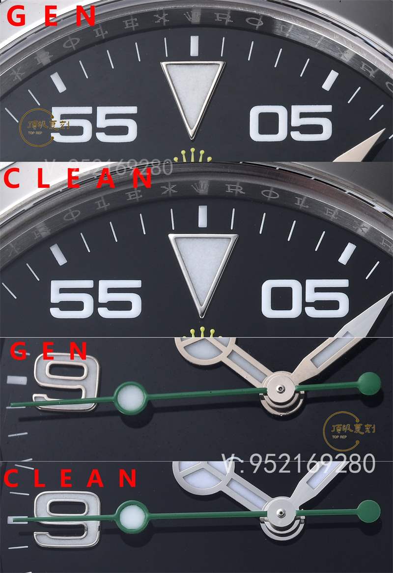 Clean廠C廠勞力士空霸126900做工對比正品會(huì)一眼假嗎-復(fù)刻表