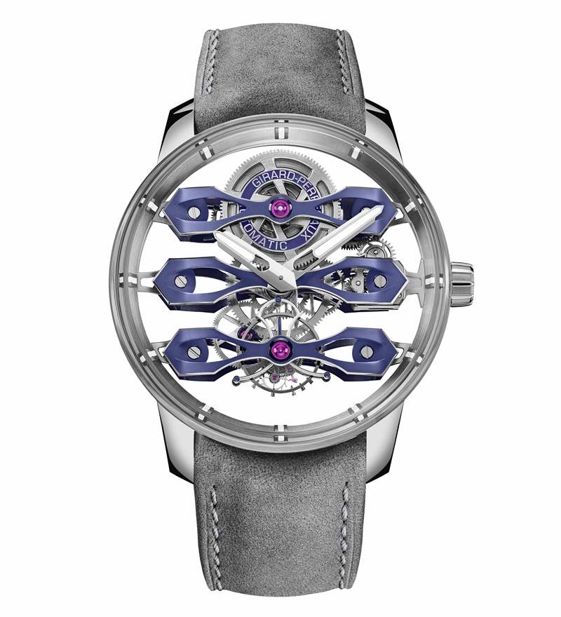Bucherer推出3枚Bucherer Blue時(shí)計(jì)新作：Girard-Perregaux、H. Moser & Cie.和L’Epe?e合作版-復(fù)刻表
