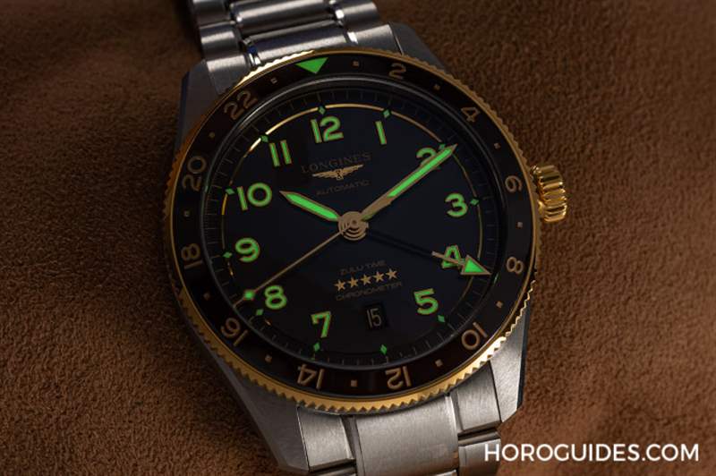 LONGINES - 為此地與彼時，都鍍上Golden Hour：浪琴表Spirit Zulu Time，新增18K黃金細節(jié)