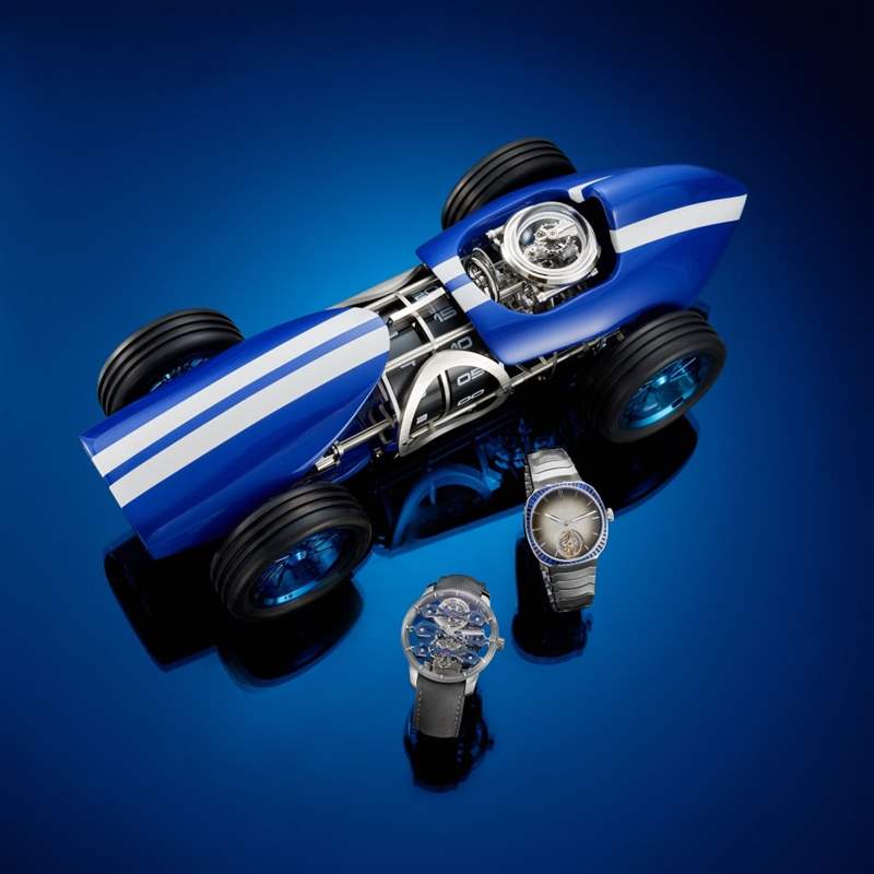 Bucherer推出3枚Bucherer Blue時(shí)計(jì)新作：Girard-Perregaux、H. Moser & Cie.和L’Epe?e合作版-復(fù)刻表