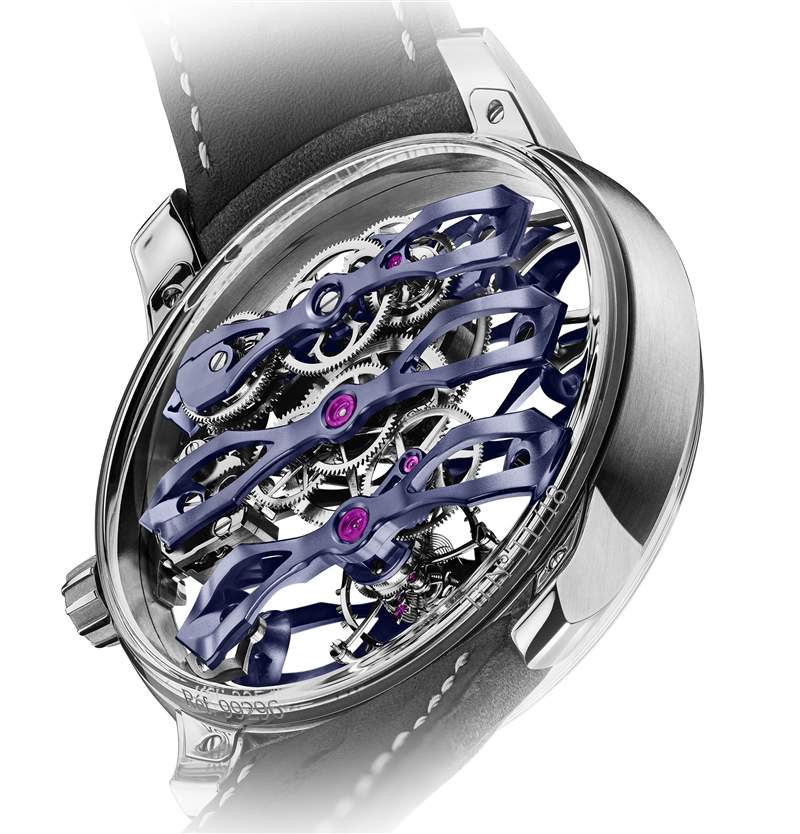 Bucherer推出3枚Bucherer Blue時(shí)計(jì)新作：Girard-Perregaux、H. Moser & Cie.和L’Epe?e合作版-復(fù)刻表