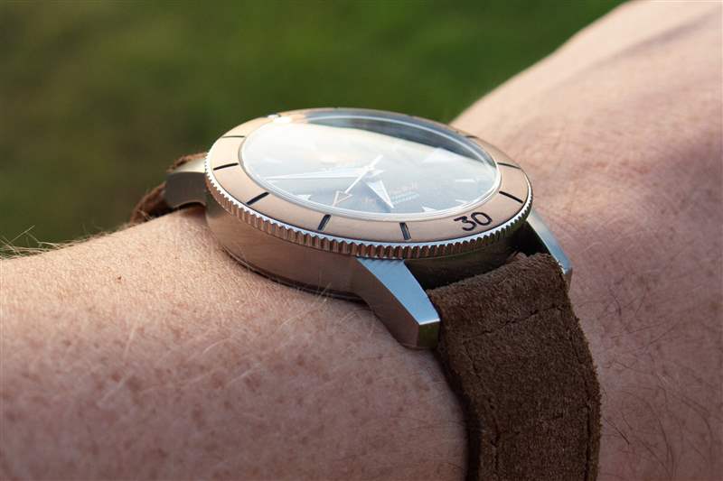 首次上手:雙色Zodiac X Huckberry超級(jí)海狼青銅皮膚潛水腕表-復(fù)刻表