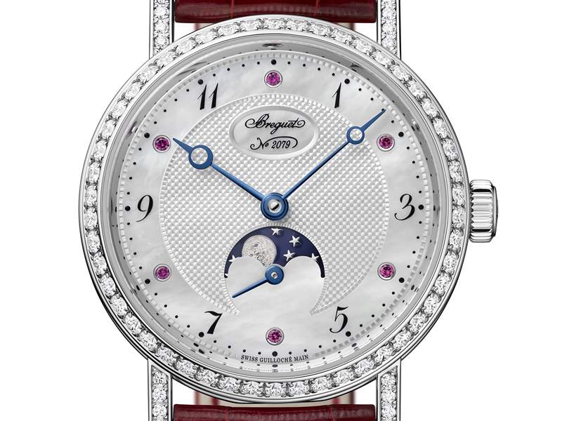 Breguet推出Classique Phase de Lune 9085 Valentine’s Day情人節(jié)主題腕表:紅寶石時標 Breguet推出Classique Phase de Lune 9085 Valentine’s Day情人節(jié)主題腕表:紅寶石時標-復刻表