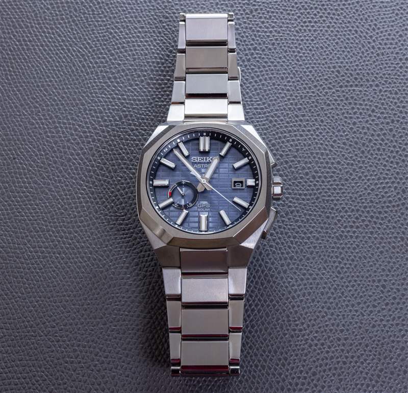 手表評(píng)測(cè)：精工Astron GPS太陽(yáng)能SSJ013帶集成鈦表鏈-復(fù)刻表