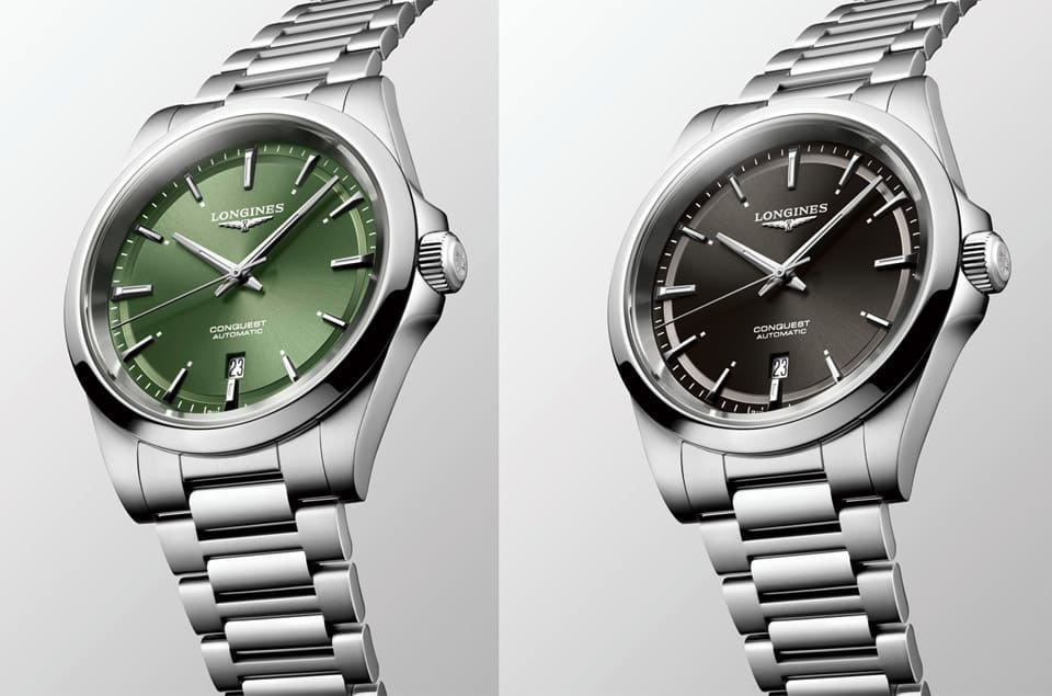 浪琴表Conquest征服者系列男女表齊發(fā)計時碼表與大三針款式完備-復(fù)刻表